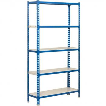 Estantería SIMONCLICK PLUS 5/500 AZUL/BLANCO