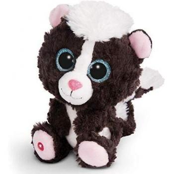 NICI - Glubschis Peluche Skunk Suppi , Negro y Blanco