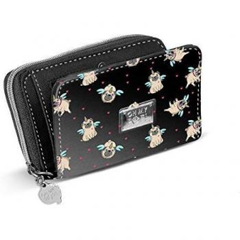 Cartera Pug Oh My Pop! Negra