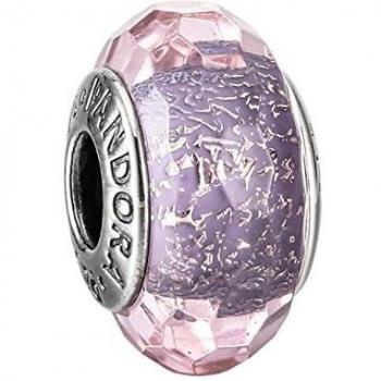 Pandora Mujer plata de ley 925 plata purpura Glass