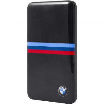 BMW 4800 mAh diseño de rayas Tricolor portátil cargador de batería - azul marino
