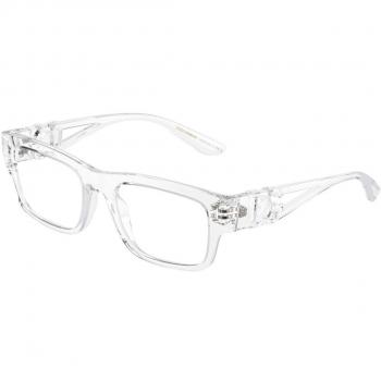 Dolce & Gabbana DG5110 3133 Armazones para Hombre Cristal, Lentes Recetados Para Hombre Transparentes, Gafas Recetadas para Hombre Cristal