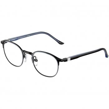 Starck SH2074 Asian Fit 0001 Armazones para Hombre Negros, Lentes Recetados Para Hombre Negros, Gafas Recetadas para Hombre Negras, Ajuste Asiático 0001 Gafas Rec