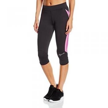 Rogelli para mujer pantalones cortas de correr Tonia Negro Black/Fuchsia Pink/Rose Violet Talla:small