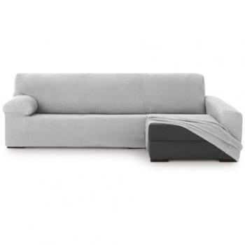 Funda para chaise longue de brazo largo derecho Eysa THOR Gris 170 x 110 x 310 cm