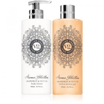 Set de Regalo Aroma Selection Pomelo y Vetiver con Gel de Ducha y Loción Corporal