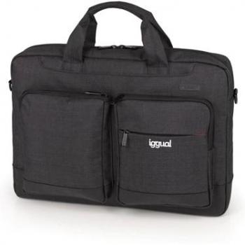iggual Maletín/Mochila 15,6/10,2 1DP Gris SYSTEM 0 iggual