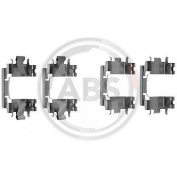 ABS 1257Q Kit de Accesorios, Pastillas de Frenos