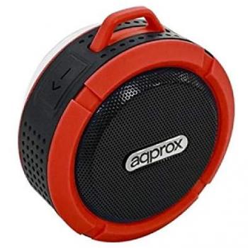 approx Altavoz Waterproof BT APPSPWPBR Rojo