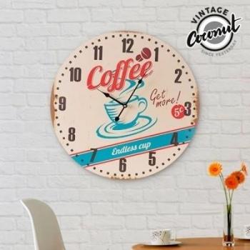 Out of the blue Reloj de Pared, Multicolor