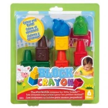 Block Crayon - Juguete para apilar y encajar