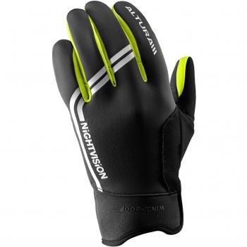 ALTURA Night Vision cortavientos - Black/Hi Vis Yellow Talla:small