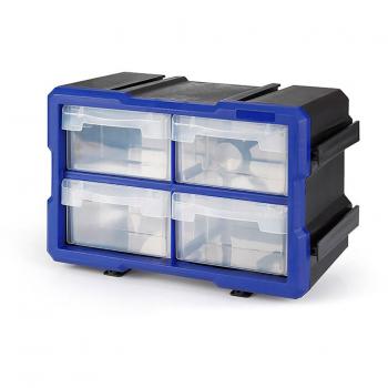 Organizador apilable de 4 cajones Workpro