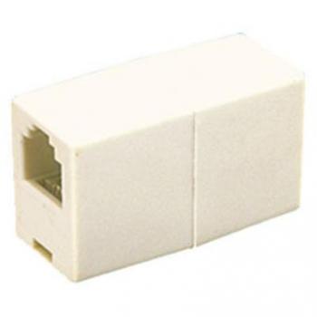 Adaptador telefónico modular 8 contactos hembra/hembra Electro Dh 39.013/8/8