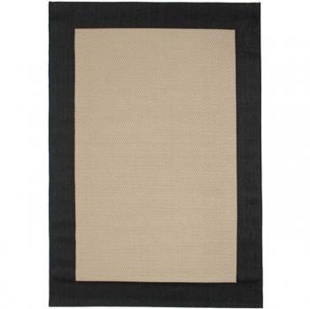 Alfombra de Exterior Orla 230 x 160 cm Marrón - Fácil Limpieza | Protección UV | Repelente de Agua