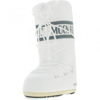 Moon Boot Icon Nylon Women's Winter Boots - White, Size 35-38