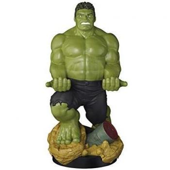 Exquisite Gaming - Cable guy XL Hulk, soporte de sujeción o carga para mando de consola, smartphone y tableta con licencia de Marvel Avengers Endgame