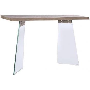 Consola DKD Home Decor Cristal Madera MDF 120 x 40 x 76 cm