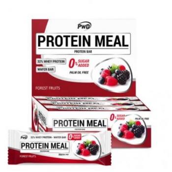 Protein Meal Barritas Frutas Del Bosque 12 Unidades Pwd Nutrition