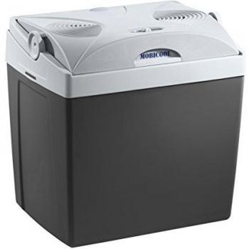 Mobicool V26 AC/DC - Nevera termoeléctrica portátil, conexiones 12 / 230 V, 25 litros de capacidad, color gris