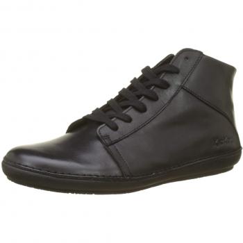 Kickers FOWNO, Zapatos de Cordones Brogue para Mujer, Negro