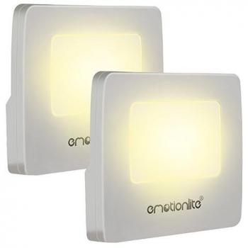 Lámpara Nocturna LED con Sensor Crepuscular Emotionlite para Niños - Apta para Habitación, Baño, Pasillo y Espacios Oscuros