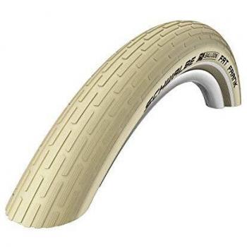 Schwalbe Fat Frank SBC Kevlar Guard-Neumático de Rendimiento con Cable-Creme Reflex, 26 x 2.35 Pulgadas, Unisex Adulto, Beige, 26 x 2,3