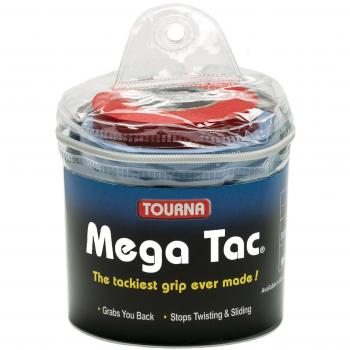 Tourna Mega Tac 30 XL Tennis Overgrips - Choose Color
