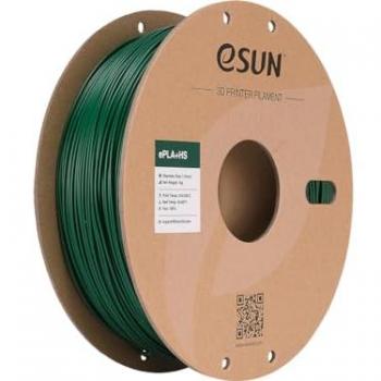 Filamento eSUN PLA+HS 1,75 mm Verde Pino 1 kg (Alta Velocidad, Precisión Dimensional +/- 0.03 mm)