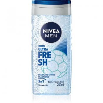 NIVEA MEN Ultra Fresh Refreshing Shower Gel 3-in-1 250 ml