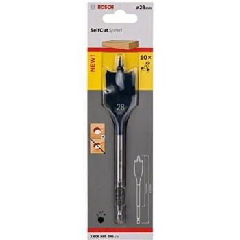 Bosch Professional 2608595496 SELFcut Speed Flat Drill bit hex Shank 28x152, 28 x 152 mm