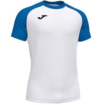 Camiseta de manga corta para hombre Teamwork en color blanco y royal de Joma