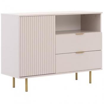 Cómoda Providence U100, Cachemira, con cajones y puertas, 107 x 80 x 41 cm