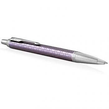 Parker IM - Bolígrafo, Punta mediana, color Violeta