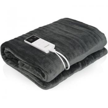 Manta Eléctrica Tristar BW-4781 80W 180x120cm Gris