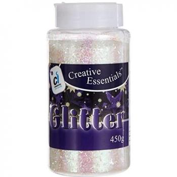 Creativity Inspired CI 450 g - Botella con purpurina iridiscente en una coctelera, 8 x 8 x 14 cm