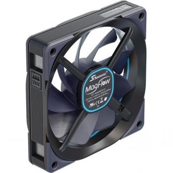 Seasonic MagFlow 1225 PWM High Performance 120mm Case Fan Kit - Black