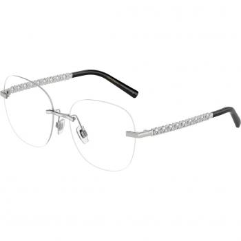 Dolce & Gabbana DG1352 05 Women’s Eyeglasses Silver - Blue Light Block Available