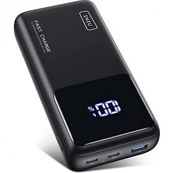 INIU 25000mAh 100W Power Bank - Compact & High-Speed USB-C External Battery for Laptops and Phones