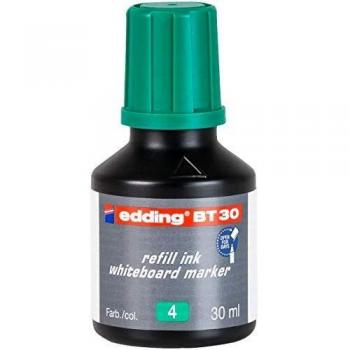 Tinte de recarga EDDING BT30 30ml verde para marcadores de pizarra