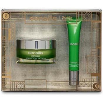 Sensilis supreme renewal detox kit de belleza con crema de dia 50 ml contorno de ojos 15 ml