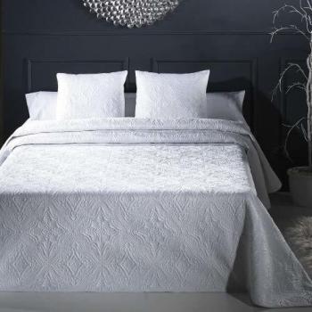 J Larrainzar Tambre Colcha Boutí, Poliéster, Blanco, CAMA DE 150X190/200 Cm