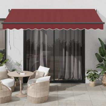 Cortina de protección solar retráctil manual LED Bordò 350x250 cm