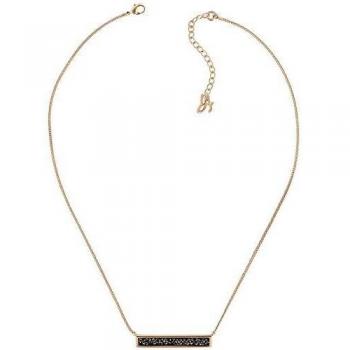 Adore Jewelry Colgante Collar para Mujer Chapado en Oro con Piedra