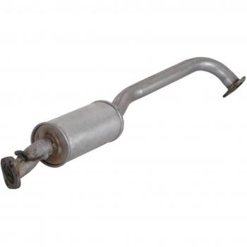 Silenciador central universal 4MAX 0219-01-14009P con características de diseño universal, compatible con múltiples vehículos, fabricado en acero inoxidable para mayor durabilidad y resistencia a la corrosión, incluye sistema de absorción de