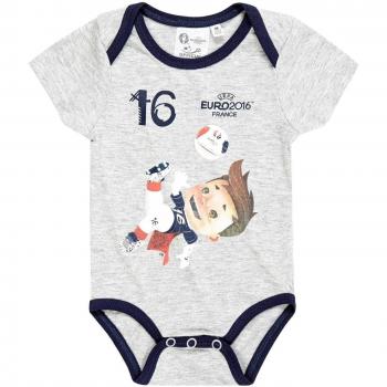 UEFA EURO 2016 Babies Body bebé - Gris - 18M