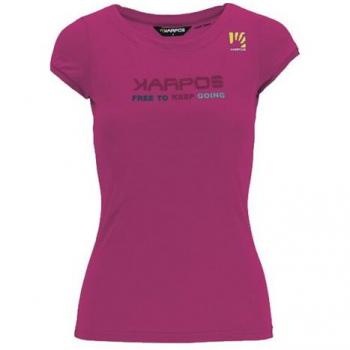 Camiseta de Manga Corta Karpos Val Federia Cabaret XL Mujer