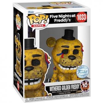 Withered Golden Freddy Funko POP! Vinyl Figure - Five Nights At Freddy's Collectible