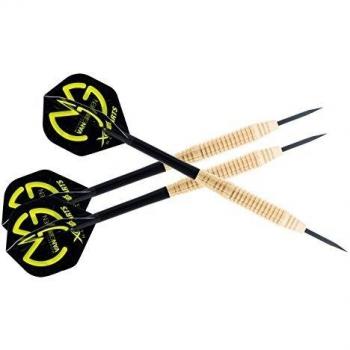 XQ MAX Unisex Dardos Michael Van GERWEN Demolisher Steeltip Dartset, Verde