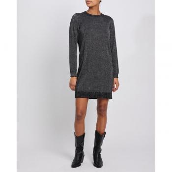 Vila - Vestido de mujer de punto glitter